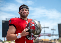 Recent work with NFL quarterback Baker Mayfield for a regional healthcare campaign.